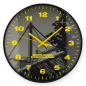 Preview: Borussia Dortmund BVB Wanduhr Stadion 30 cm Schwarz-Gelb